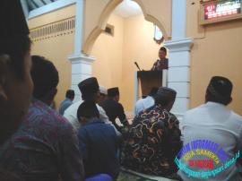 Tim Safari Tarawih Kecamatan kunjungi Masjid Nur Hidayah